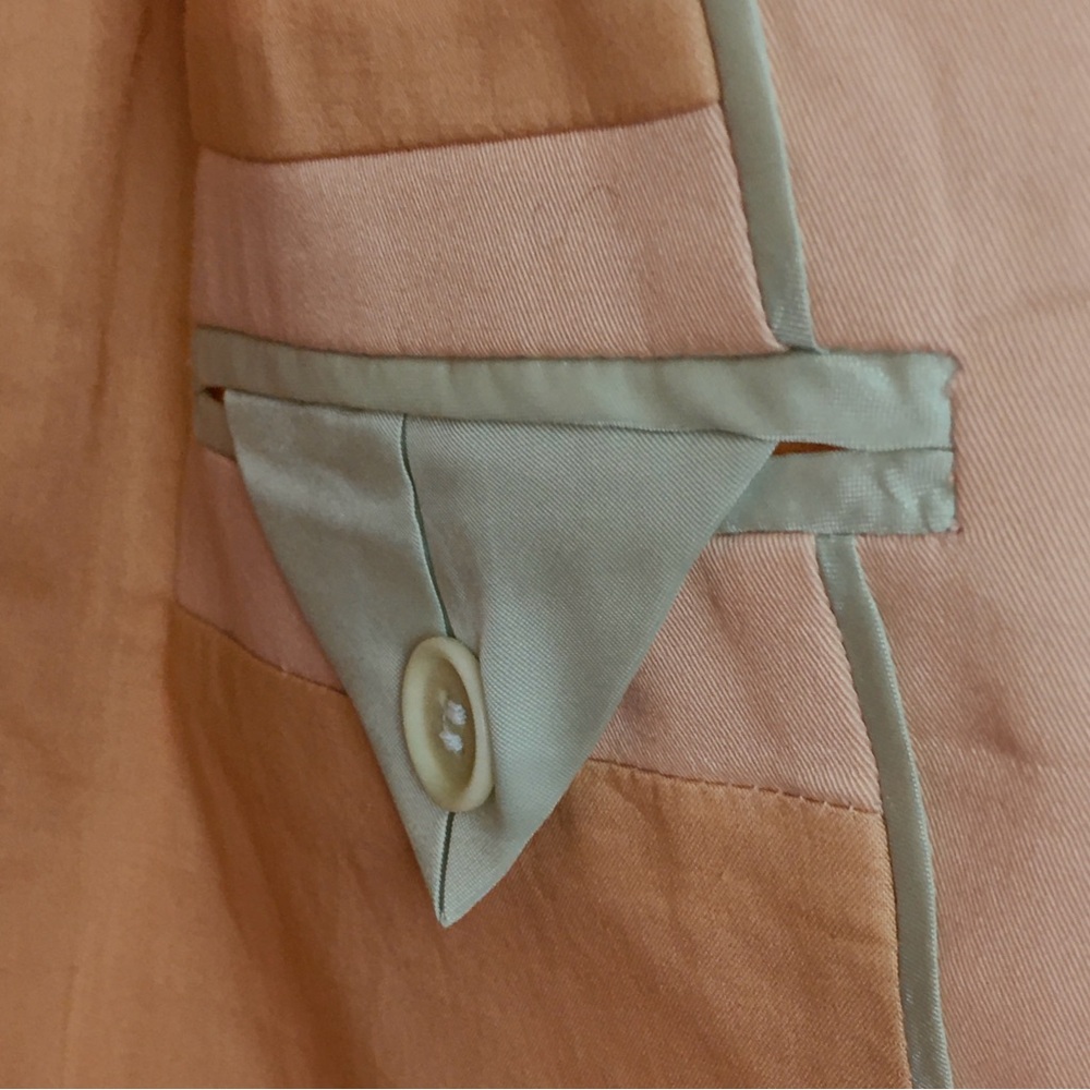 NWT J.Crew Alfie Blazer-12 & D-Ring Chino-14 Sat /Suit Gramercy Twill Peach - Picture 13 of 16